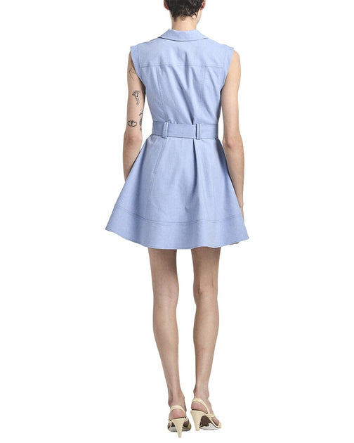 Derek Lam 10 Crosby Lya Dress Blue US 0 3