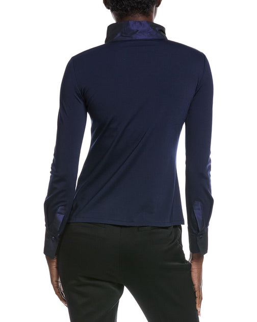 Carla Ruiz Placket Shirt Blue US 4 3