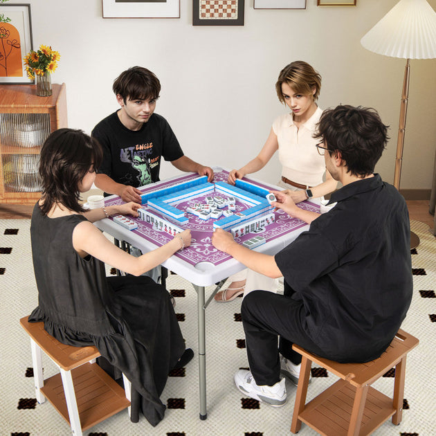Hivvago 35 Zoll Klappbarer Mahjong-Tisch 7