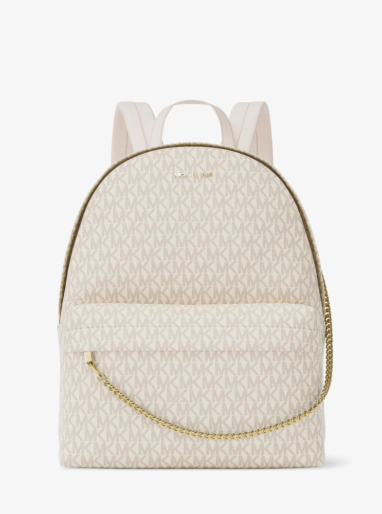 Michael Kors Outlet Slater Medium Signature Logo Backpack | ShopSimon