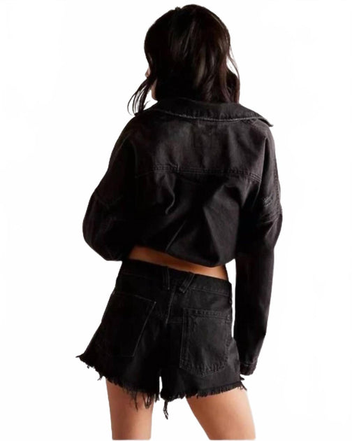 Free People Now Or Never Denim Shorts Multi 27 4