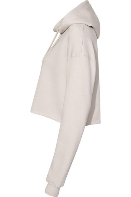 BELLA + CANVAS Crop Fleece Hoodie Multi Medium 4