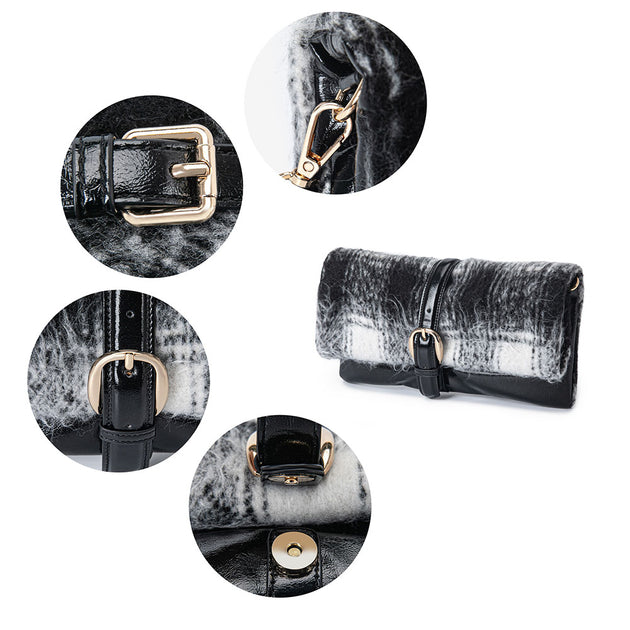 Mia K Fons Koumei Clutch Gold Medium 3