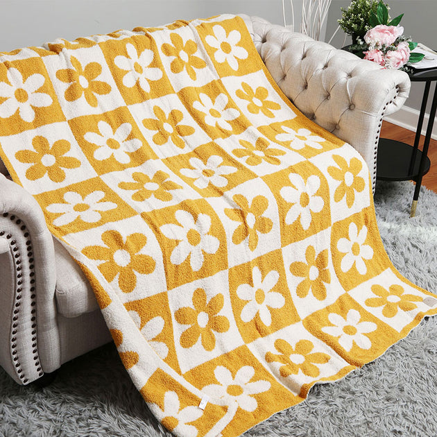 FASHNZFAB Reversible Throw Blanket Multicolor 127x152cm 4