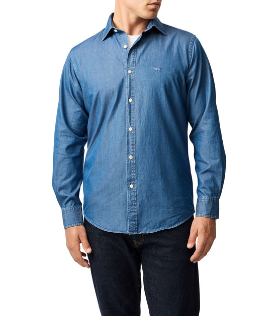 Rodd & Gunn Spring Creeks Sports Fit Shirt Blue Small 2