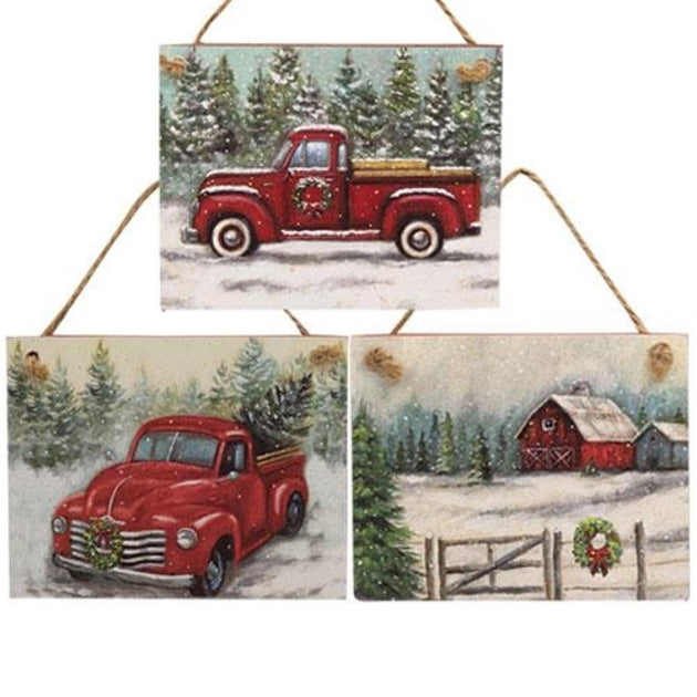 Hivvago Farm Life Ornament Set Multicolor 2