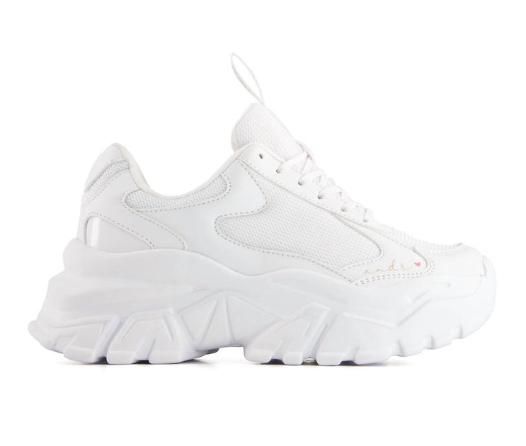 Andrea Women's Chunky Sneakers White US 6 2
