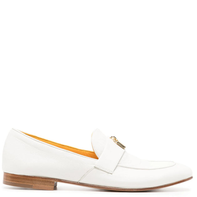 Madison Maison Leather Lock Flat Loafer Pink EU 39.5 2