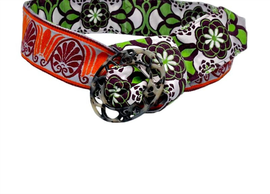 Hadley Pollet Reversible Floweret Belt Multi XLarge 2