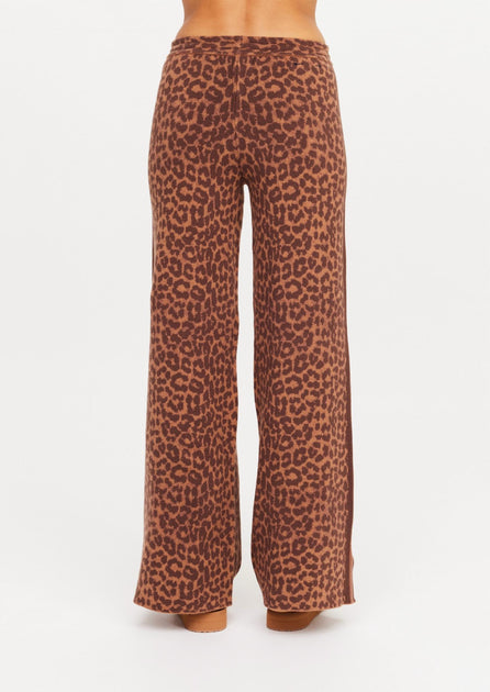 The Upside Malawi Freya Knit Pant Brown XS 3
