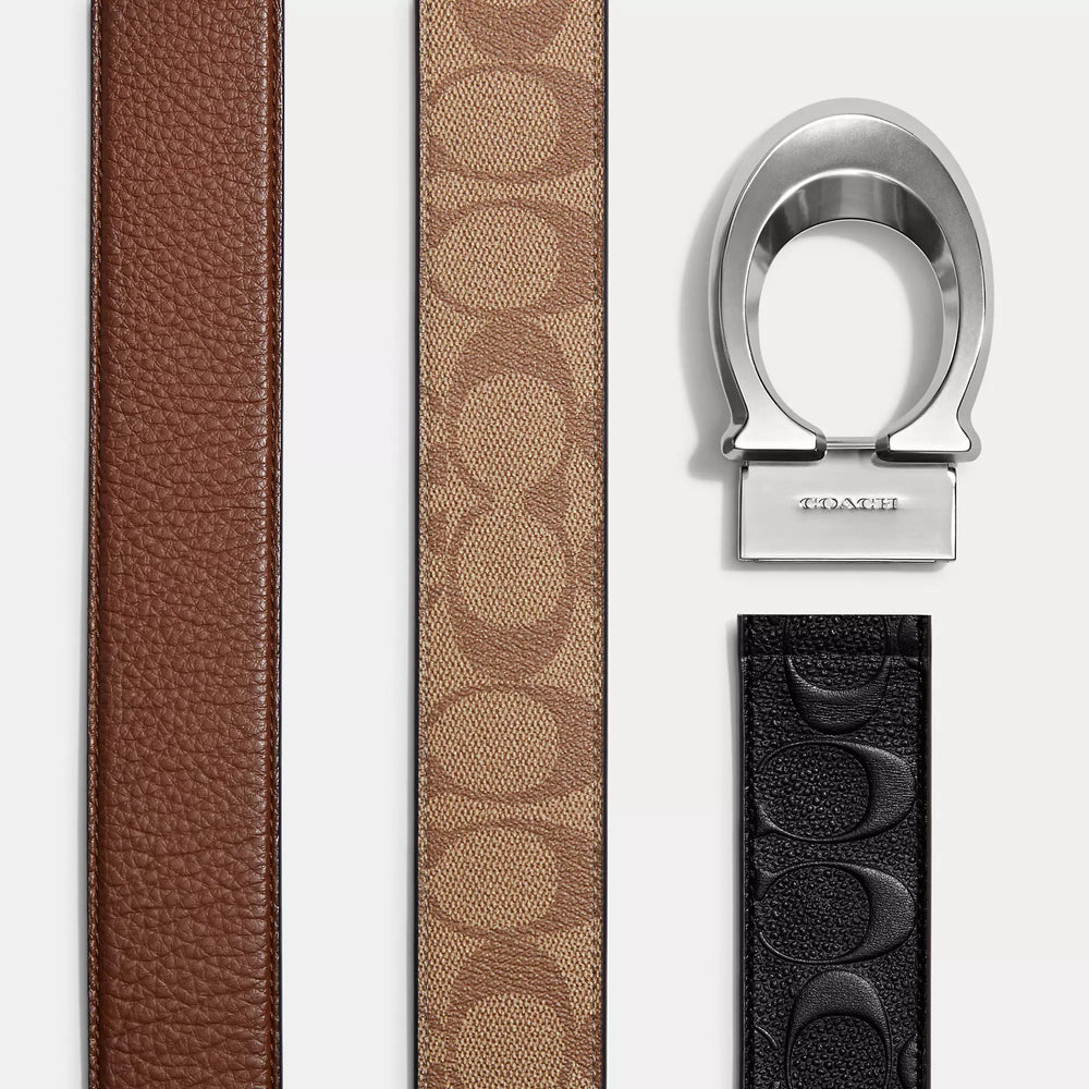 Coach Outlet Boxed Sculpted Signature Belt Buckle | ShopSimon