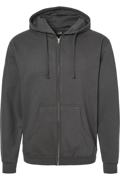 Tultex Full-Zip Hooded Sweatshirt Multi XXLarge 2
