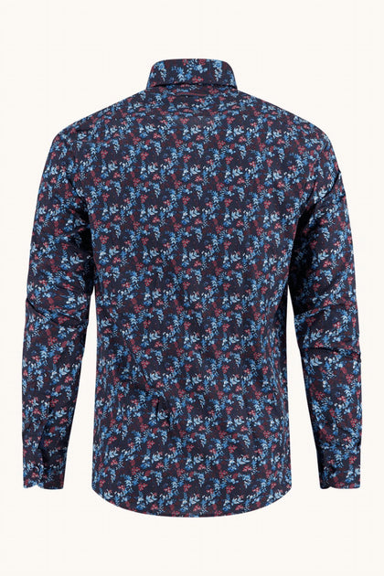 A fish named Fred Pheasant Long Sleeve Shirt Blue Small 4