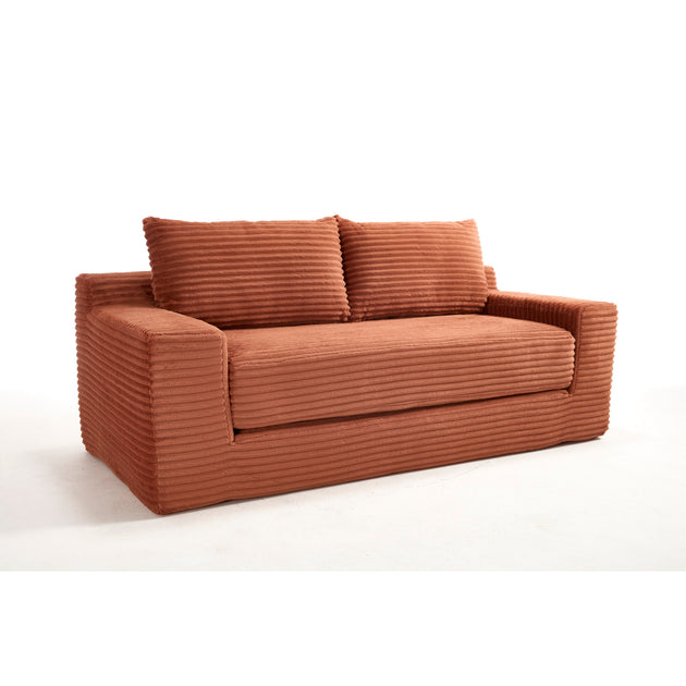 Streamdale Loveseat Sofa Orange 4