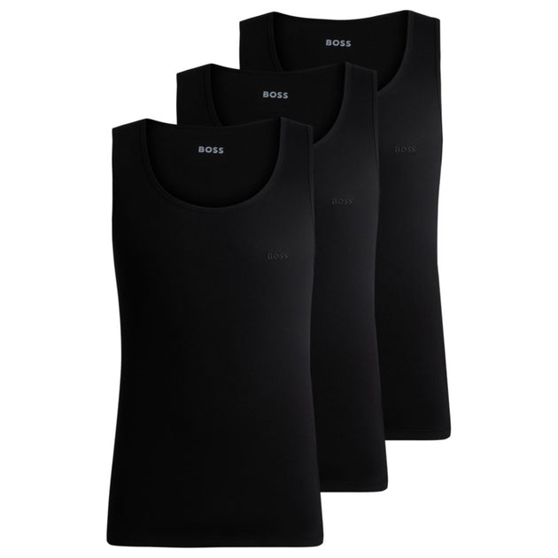 Boss Three-pack Cotton Tank Tops Black XXL 2
