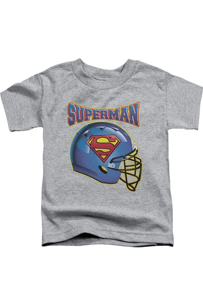 Gildan Superman Helmet Short Sleeve T-Shirt Grey XSmall 2