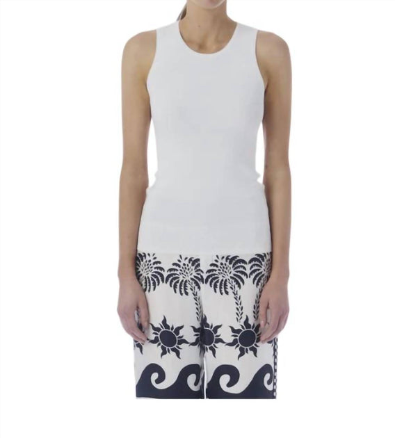 Le Superbe Tanks A Lot Tank White Small 2