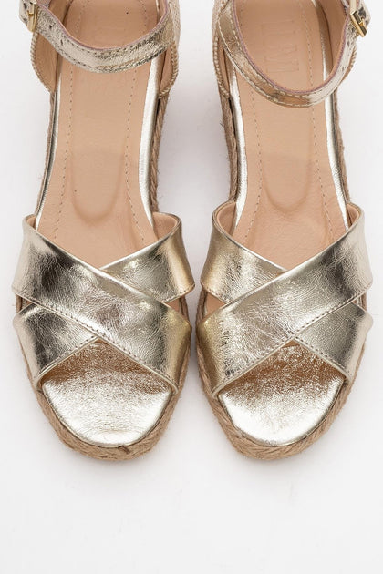 Forever & Always Shoes Miria Platform Espadrille Multi US 6 4