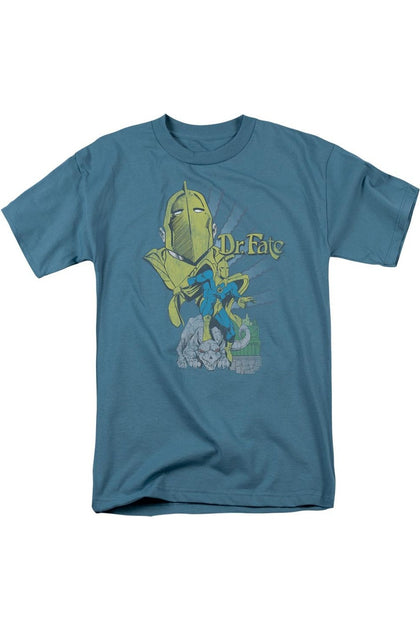 Gildan DC Comics Dr Fate Short Sleeve Tee Blue Small 2