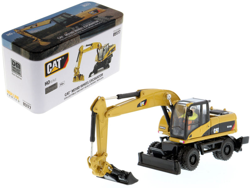 Diecast Masters CAT M318D Radbagger Gelb 1/87 2
