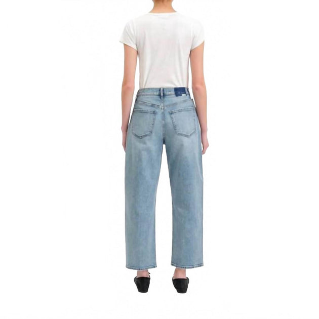 DAZE Alder High Rise Barrel Jeans Multi 24 5