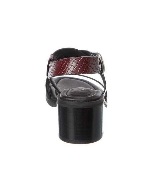 rag & bone Geo Block Sandal Red EU 37 4