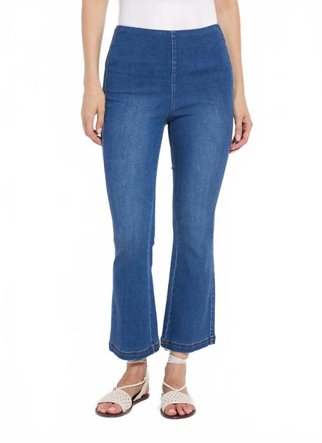 Lysse Jade Tencel Denim Pant Blue Medium 2