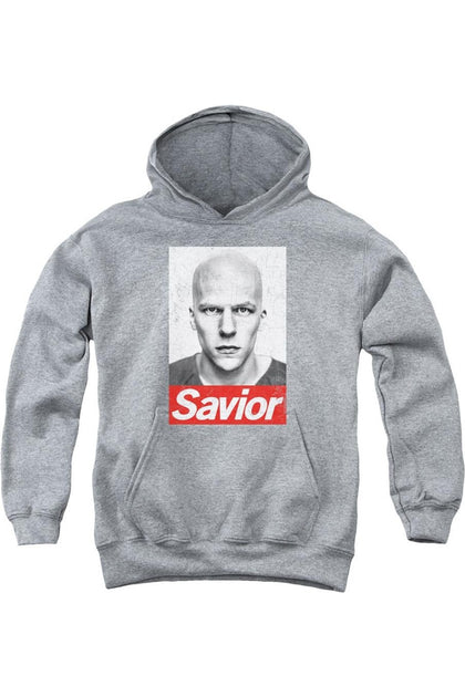 Gildan Batman V Superman Savior Sweat à Capuche Enfant Gris Small 2