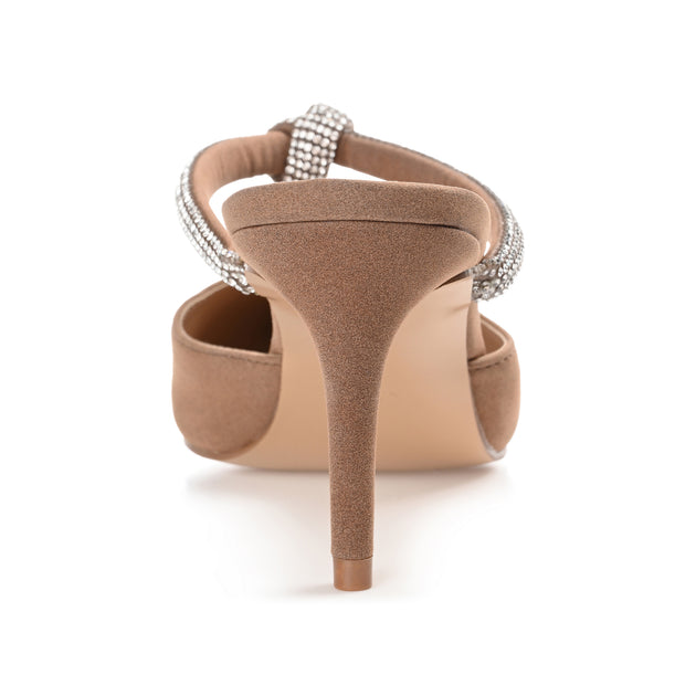 Journee Collection Lunna Pump Brown US 10 4