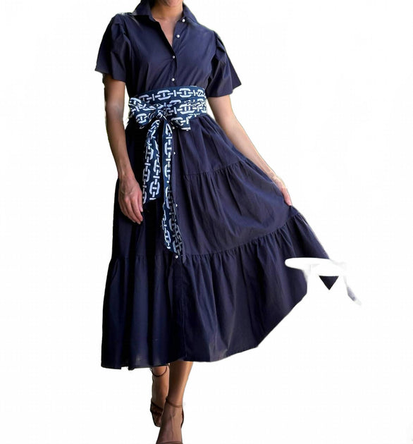Just Darviny Mary Poppins Midikleid Blau Large 2
