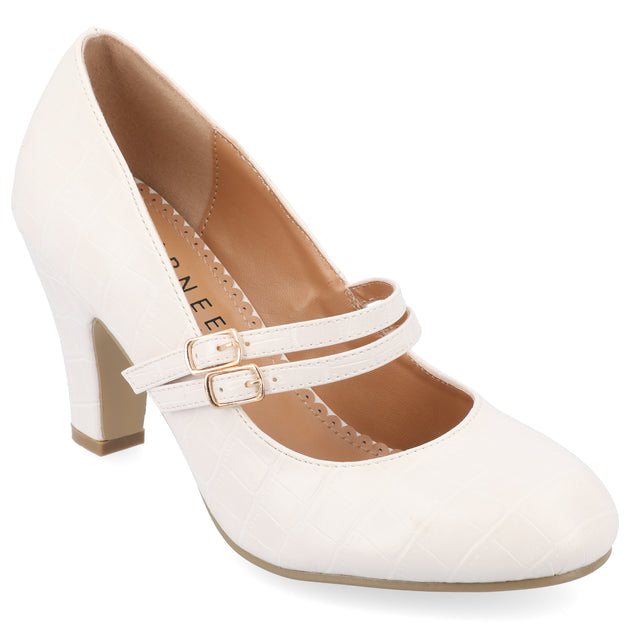 Journee Collection Windy Pumps Blue US 8.5 3