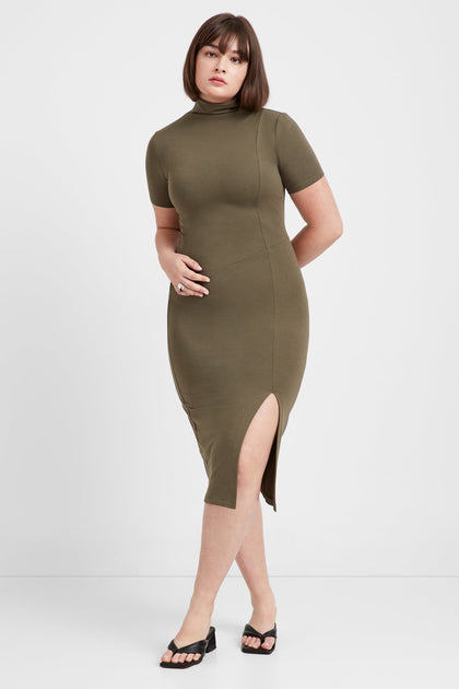 Marcella Sonnet Dress Green Medium 2