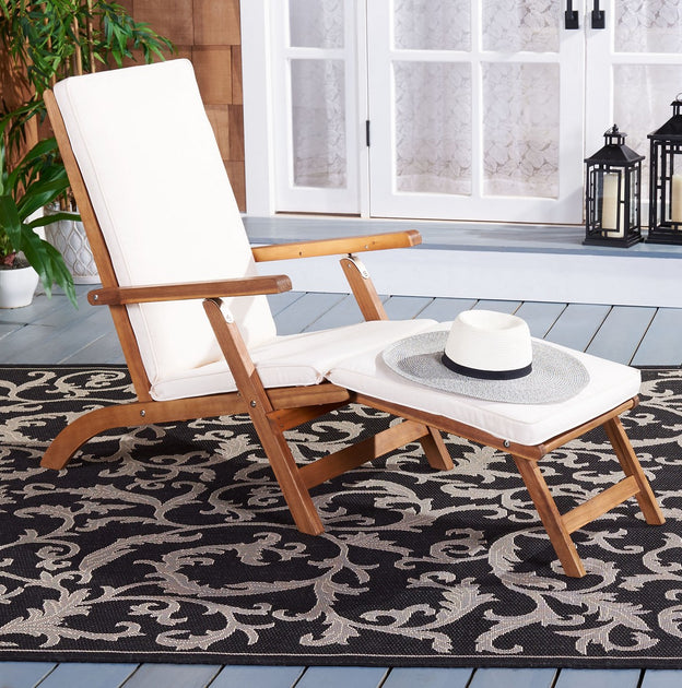 Safavieh Palmdale Lounge Chair Black 4