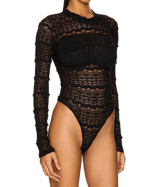 Intimately Body Angelina Bodysuit Schwarz Large 3