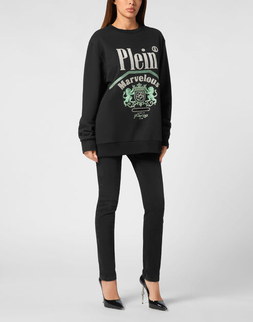 Philipp Plein Pullover Round Neck LS Marvelous Black Medium 3