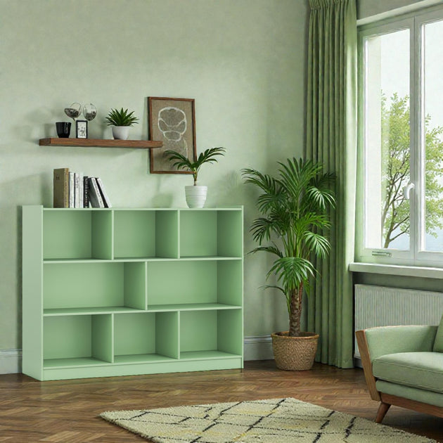Hivvago 8-Cube Organizer Shelf Gray 7