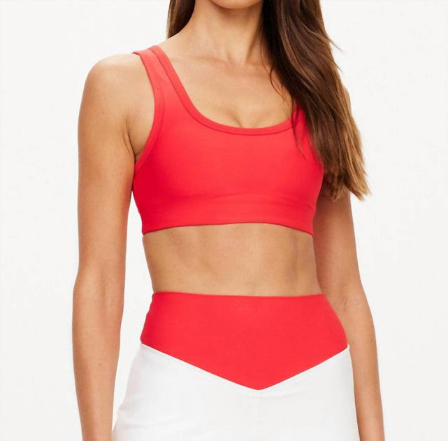 THE UPSIDE Pacific Harley Scoop Neck Bra Pink Small 3