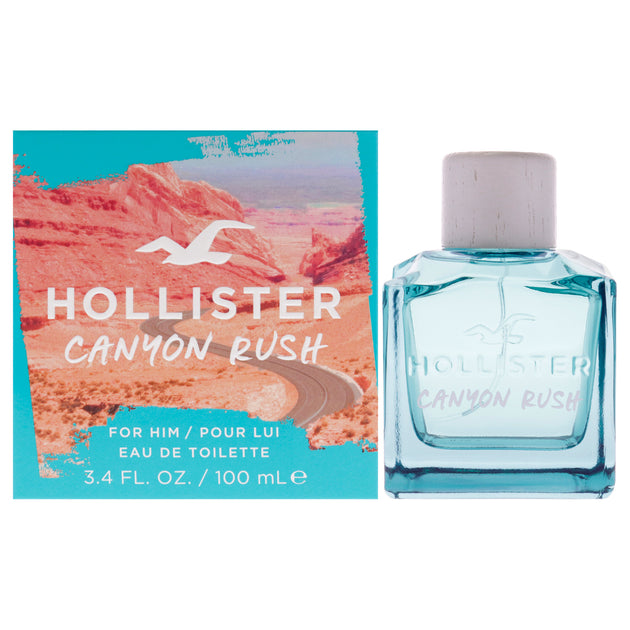 Hollister Canyon Rush For Men EDT Spray 3.4 oz 4