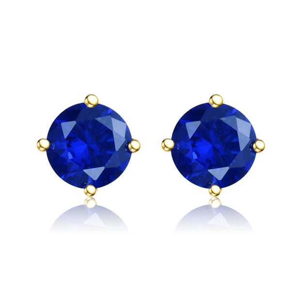 Rachel Glauber Stud Earrings Silver 3
