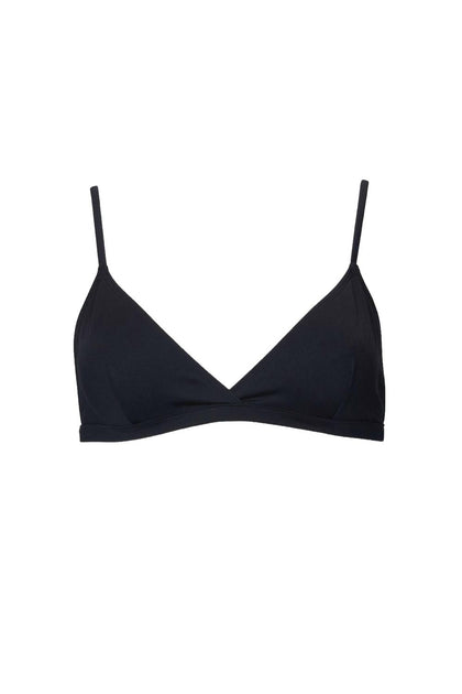 ASCENO Genoa Bikini Top Black Small 4