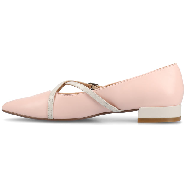 Journee Collection Camby Flats Pink US 10 3