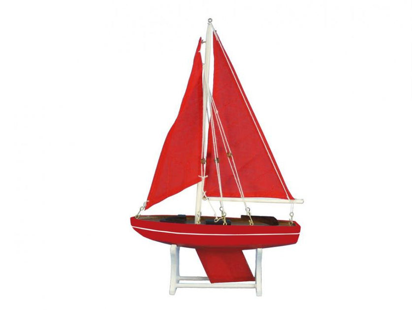 Ruby Compass Model Sailboat 12 inch 3