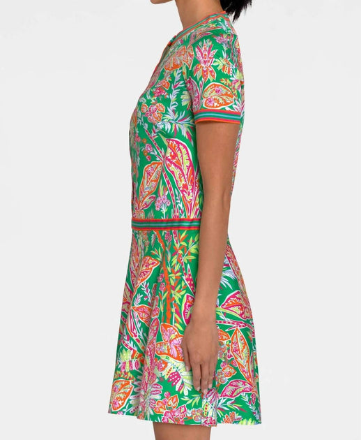 Gretchen Scott Mademoiselle Dress Multi XSmall 3