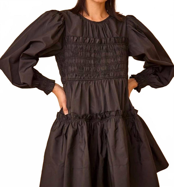 Hunter Bell Arley Dress Black XS 4