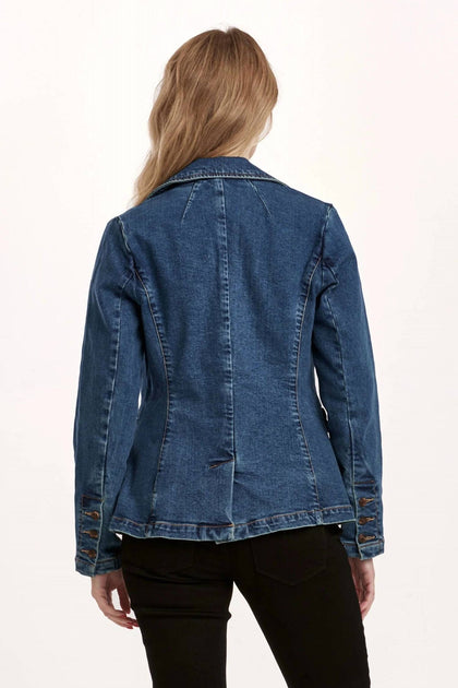 Dear John Denim Minah Denim Jacket Blue XSmall 3