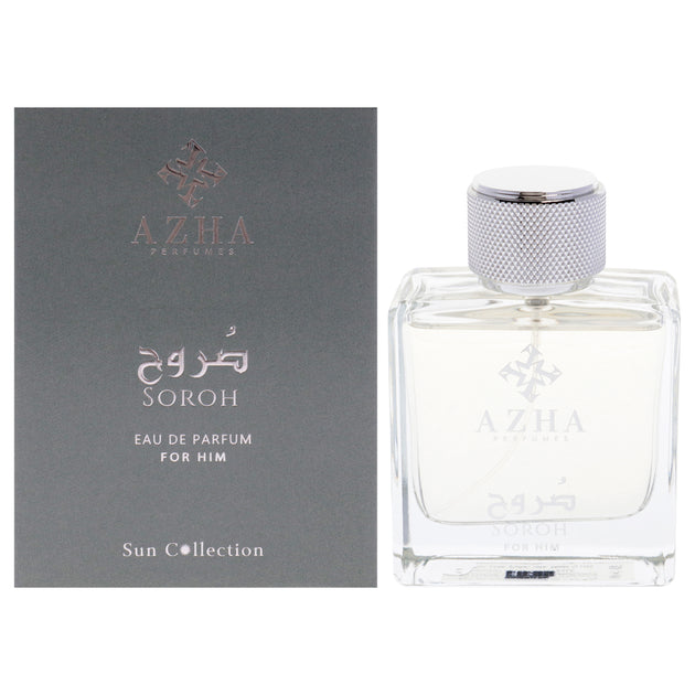 Azha Soroh EDP Spray Men Clear 3.3 oz 4