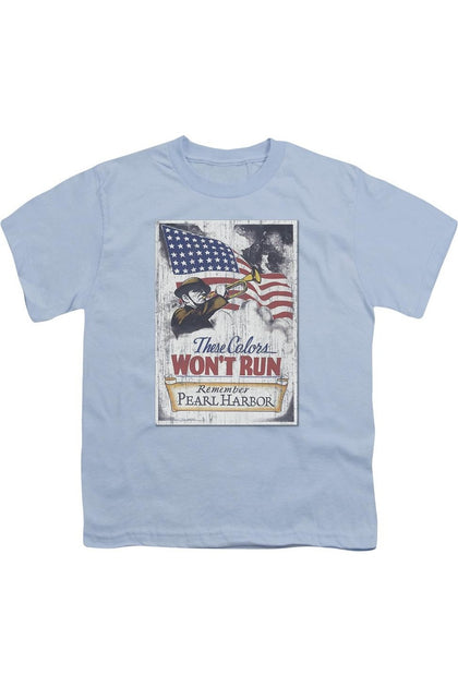 Gildan US Army Pearl Harbor Youth Tee White Medium 2