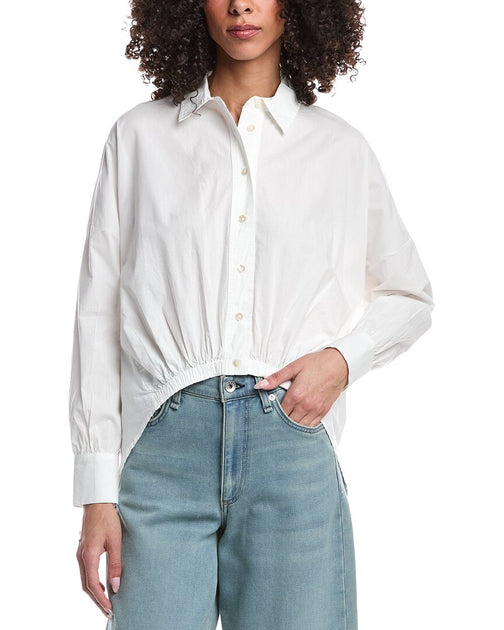 Ramy Brook Sarah Bluse Weiß XXS 2