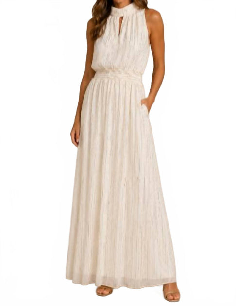 Drew Yuna Maxi Dress Beige Medium 2