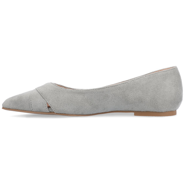 Journee Collection Winslo Flat Beige US 7 3
